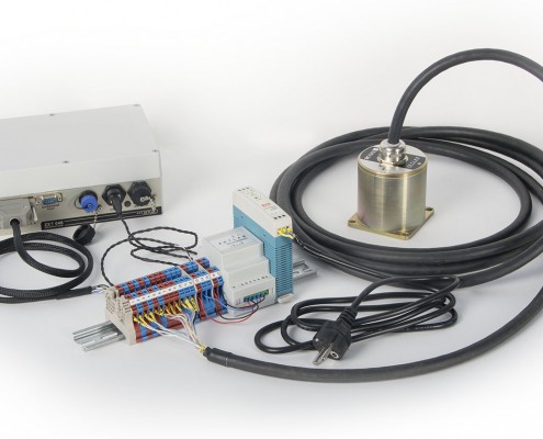Seismic recorder ZET 048-I - measuring system components