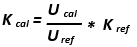 Relative measurement principle - formula 2