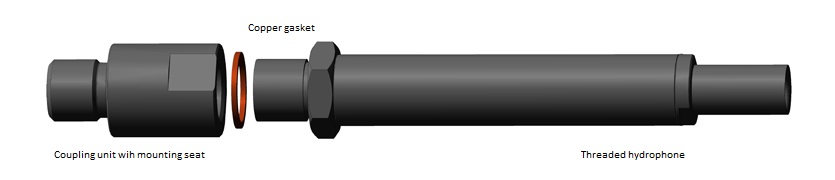 Hydrophone BC 312 - mounting seat parameters