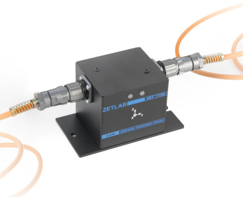 ZET 7156 digital short-term seismometer - connection of cables