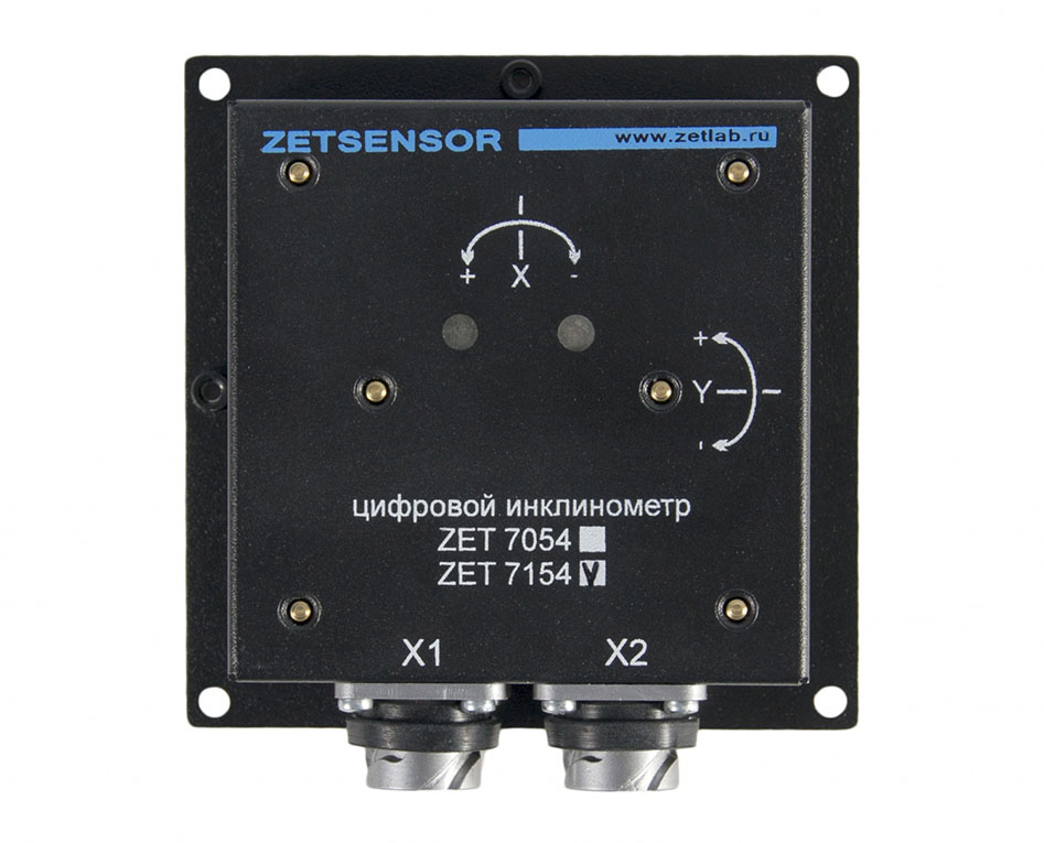 Inclinómetro digital ZET 7154, Interfaz CAN 2.0. Medidas de inclinación