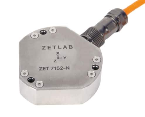 Цифровой акселерометр ZET 7152-N Pro вид сверху