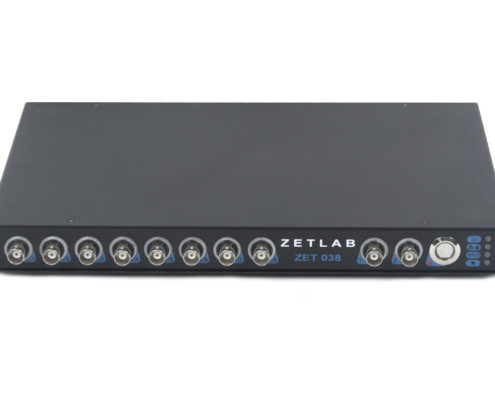 FFT Spectrum analyzer ZET 038 - measurement channels