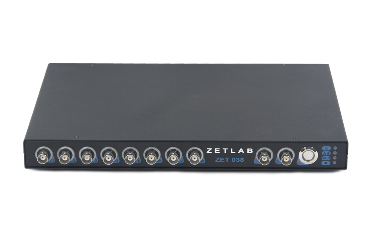 FFT Spectrum analyzer ZET 038 - measurement channels