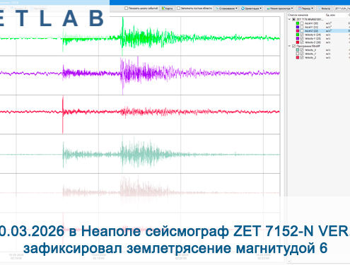 Землетрясение в Италии 10.03.2026