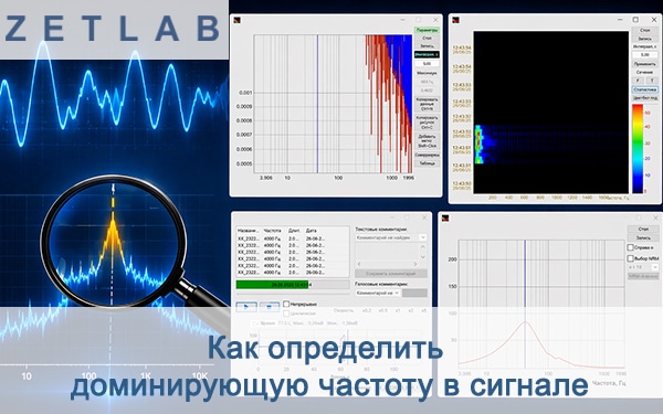 Как определить доминирующую частоту в сигнале preview